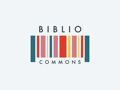 BIBLIO Identity Concept barcode books brand catalog identity library logo publishing