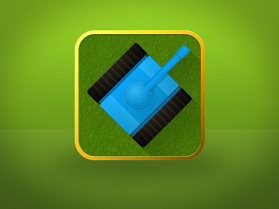 Icon Tank Arcade app app icon arcade icon mobile game tank vector