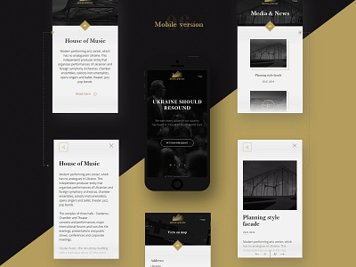 Mobile Version mobile mobile site responsive resposive design ui ux