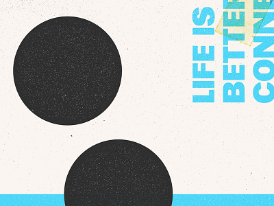 Conference Design Direction black blue collateral conference vintage