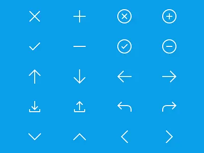 Directional + Operational Icon Kit icons ui
