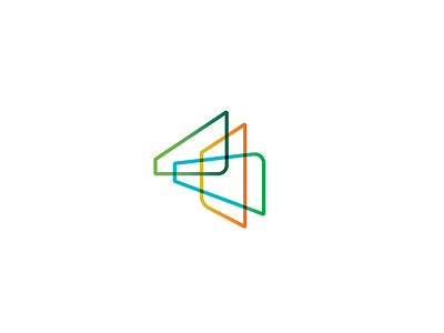 Construction brand build colorful colors company elegant identity lines logo simple style