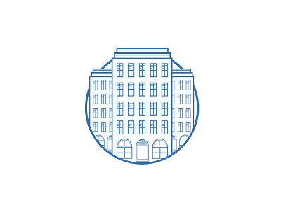 City Icon building city icon illustration line vector