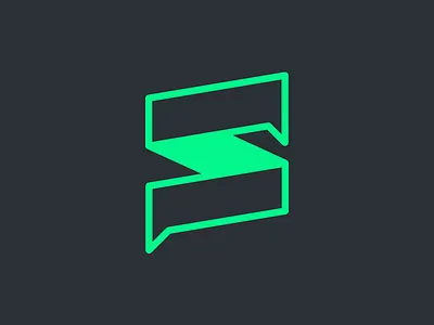 Social Media Agency Brand brand branding dialog green interact logo s social agency social media speech