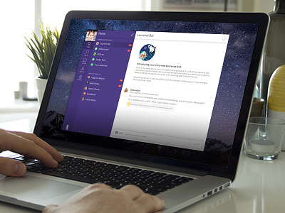 Desktop ai app bots chat desktop messaging ui