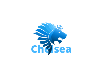 Chelsea business design lion logo template theme