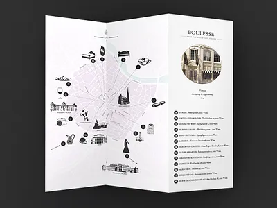 A map for a luxury shopping spree design illustration luxury map pink shopping