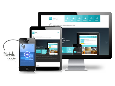 FREE Square Portfolio Premium Multipurpose PSD Template business theme clean corporate download free psd free website freebie modern square portfolio template webdesign