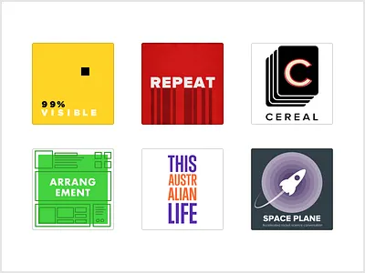 Fake Podcasts album artwork fake mock podcast