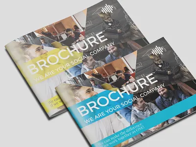 Brochure brand branding brilliant brochure business business brochure clean commercial brochure corporate corporate brochure creative concept