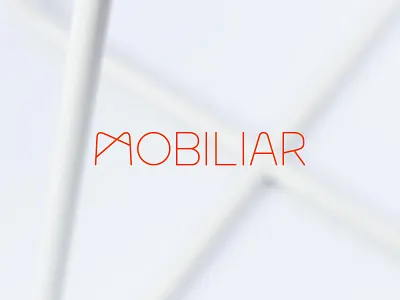 Mobiliar Branding branding custom furniture industrial design lettering logo logotype mark marque scandinavian swedish visual identity