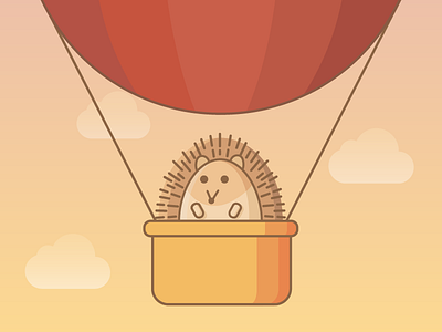 hedgehog's adventure animal animals friendlydc friendlydesign friendlydesigncamp hedgehog illustration spirit