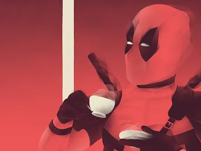 take a crop 2d comics deadpool garbage illustration marvel movie