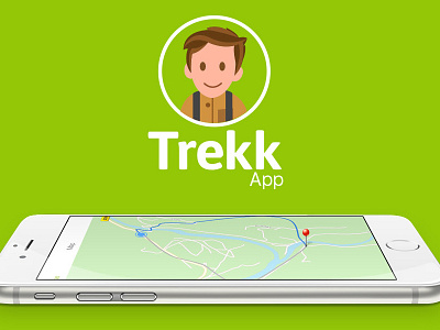 Trekk App Preview app ui ux