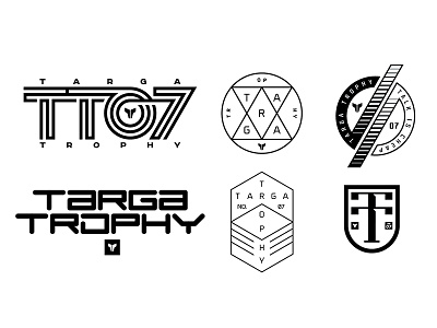 TT Icons Pt.II badge icon logotype minimal race type