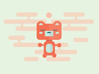 Bear Hug bear bear hug illustration teddy bear