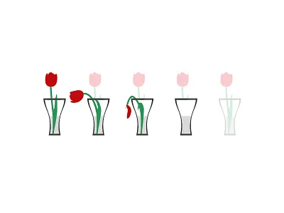 Impression flowers illustration impression