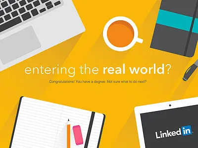 LinkedIn Campaign campaign graphic design illustration landing page linkedin