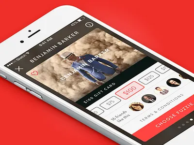 Fuzzie - The Gifting App - Shot 1 app