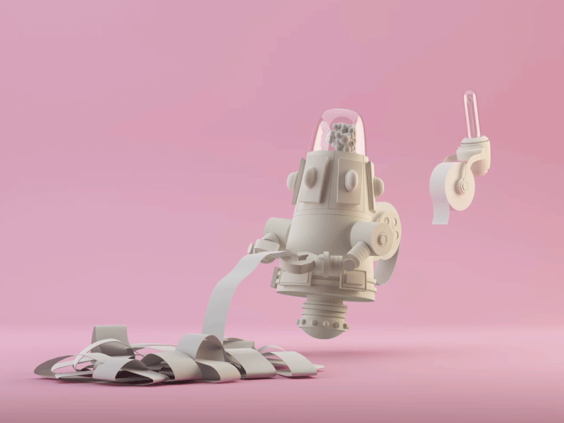 RoboBros 3d animation c4d cinema 4d motion motion graphics robot robots