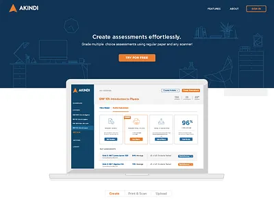 Akindi Website UI identity illustration ui web app web design