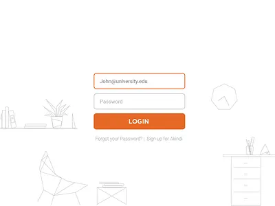 Akindi App UI app digital design flat ui icons illustration origami ui web app