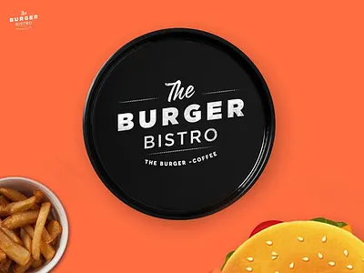 THE BURGER brand design icons logo