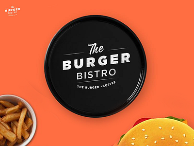 THE BURGER brand design icons logo