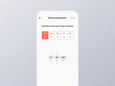Pick Up Time Mobile App Ui app design mobile pick up time pick up time ap pick up time dashboard pick up time design pick up time details pick up time experience pick up time interface pick up time mobile pick up time option pick up time page pick up time screen pick up time view pick up time widget pivk up time setting screen ui