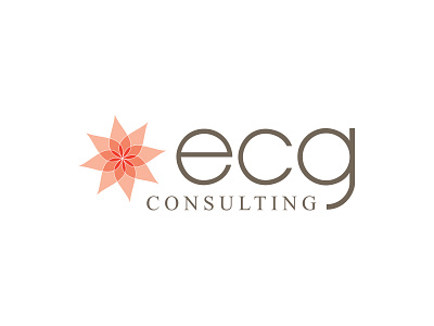 ECG Consulting LOGO DESIGN branding design graphic design identity logo modern vector