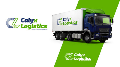 Logo Design Calyx Logistics branding creative creative mark graphic design iconography impactful logo motion graphics premium professional typography unique