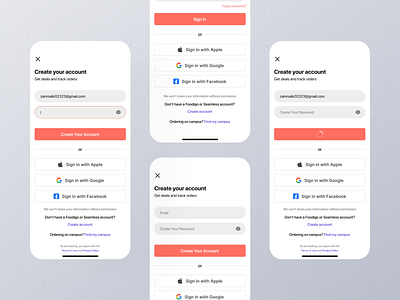 Sign Up Mobile App Ui app design mobile screen sign up sign up app sign up dashboard sign up design sign up details sign up experience sign up interface sign up mobile sign up option sign up page sign up screen sign up setting sign up ui sign up view sign up widget ui