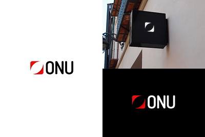 Logo Design ONU branding clean lines conceptual creative creative mark flat design graphic design iconography impactful logo minimalist premium professional sophisticated strong typography unique versatile