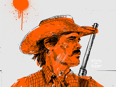 No Country for Old Men 4 art drawing fan illustration men movie old work