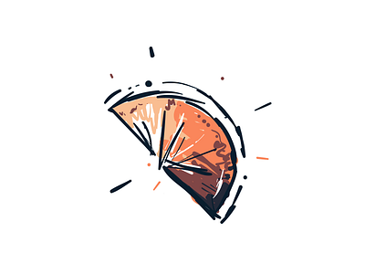 Mocktail - Juice dynamic excited grapefruit icon iconography lemon orange pop slice squeeze wet