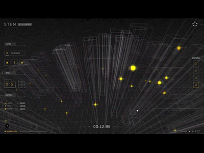 Intel Sweep animation design future interactive motion web website