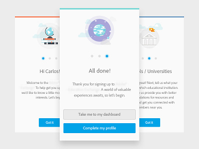 OnBoarding Screens design onboarding onboarding ui sketch ui ux