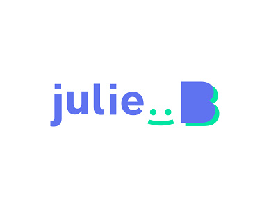 My new logo flat identity logo simple smile smiley