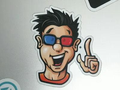 Digital-Tutors 3D Logo 3d brand branding digital digital tutors glasses head icon identity logo logomark tutors