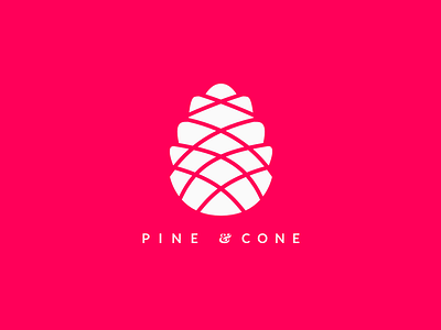 Pine Cone light logo pine cone