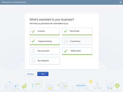 Onboarding first use onboarding