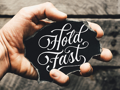 ...test everything; hold fast what is good... handlettering letteredandtorn lettering script typography vintage