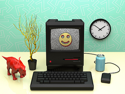 Desktop 3d c4d cinema 4d cinema4d mac saturated vibrant