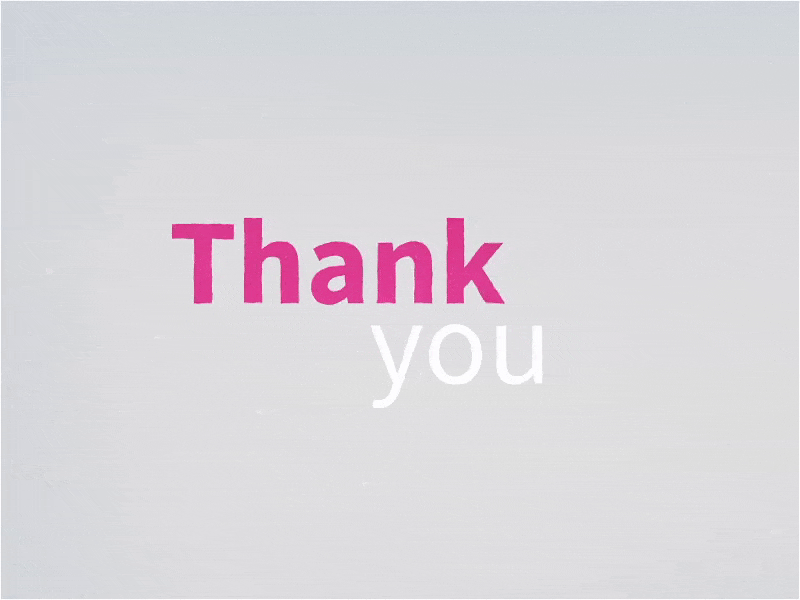 Thanks Konstantin animation invite thanks
