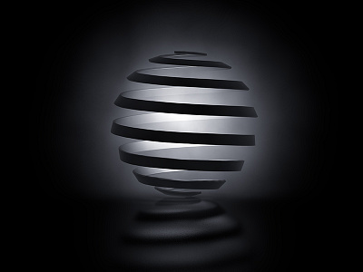 007_PBP_Peel c4d interior lamp light peel pendant practice sphere spiral tracer volumetric