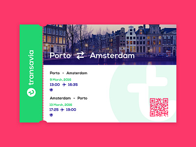 Porto->Amsterdam amsterdam plane ticket porto transavia