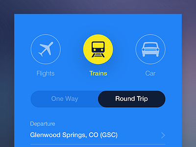 Travel App flight one way tickets travel trip