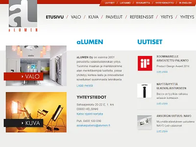 Alumen Web Development css frontend html jquery mobile responsive