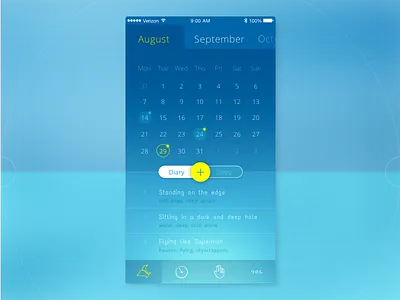 Lucid Dreaming - Diary/Calender app calender diary lucid dreaming