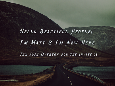 Hello! hello new welcome
